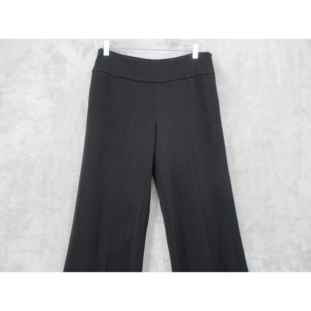 White House Black Market Pants 6 Wide Zip Side Zip Trouser Career Stretch Office - Picture 3 of 12